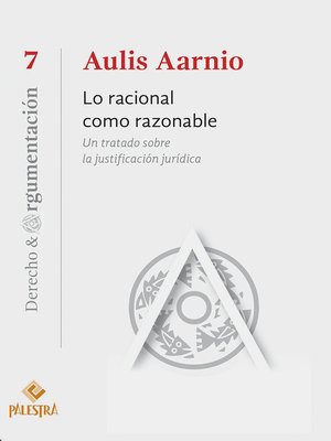 cover image of Lo racional como razonable